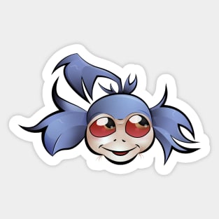 'Ello! Worm - (Labyrinth Puppet Series 1/7) Sticker